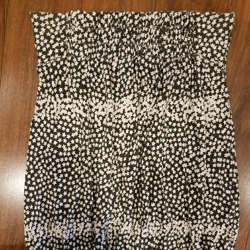 Free People Black & White Tube Top